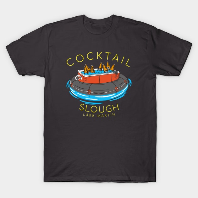 Cocktail Slough • Lake Martin alt T-Shirt by Alabama Lake Life